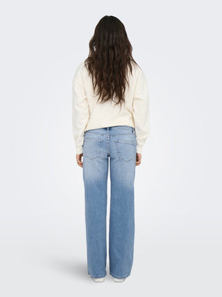 Bestseller / Damen-Jeans / ONLJUDY-O LW WIDE LEG DNM TAI433 NO