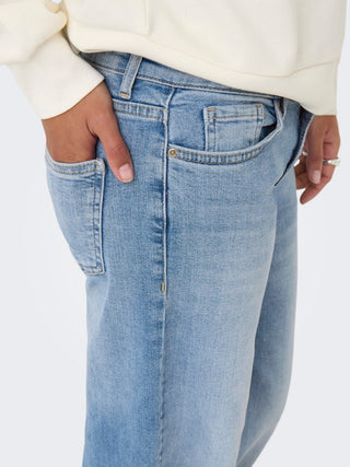 Bestseller / Damen-Jeans / ONLJUDY-O LW WIDE LEG DNM TAI433 NO