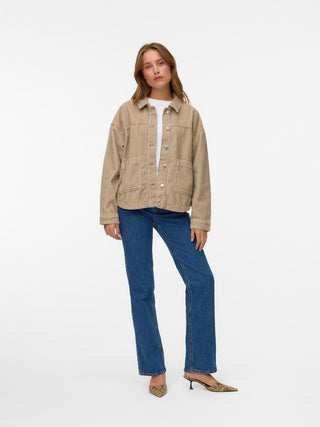 Bestseller / Damen-Jacke / VMJAMIE LS CORDUROY SHACKET MIX NOO