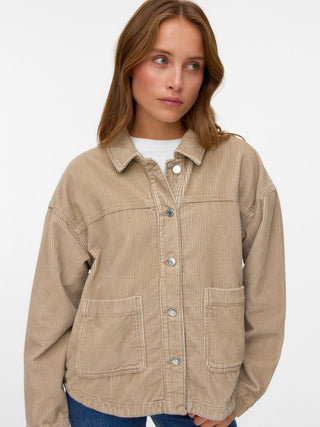 Bestseller / Damen-Jacke / VMJAMIE LS CORDUROY SHACKET MIX NOO