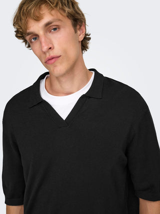Bestseller / Herren-Shirt / ONSWYLER LIFE RLX 12 SS SPLIT KNIT