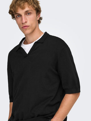 Bestseller / Herren-Shirt / ONSWYLER LIFE RLX 12 SS SPLIT KNIT