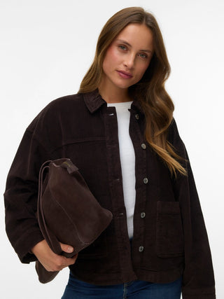 Bestseller / Damen-Jacke / VMJAMIE LS CORDUROY SHACKET MIX NOO