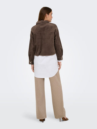 Bestseller / Damen-Jacke / ONLMARINA-ENY L/S CORD JACKET PNT N