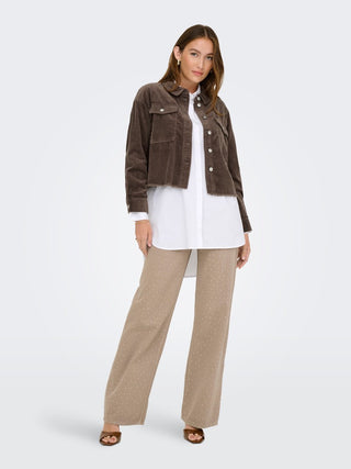 Bestseller / Damen-Jacke / ONLMARINA-ENY L/S CORD JACKET PNT N