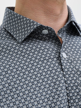 Bestseller / Herren-Hemd / JPRBLABLACKPOOL STRETCH AOP LS SHIR