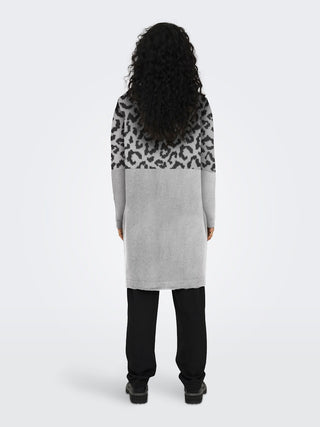 Bestseller / Damen-Strick / ONLJADE ANIMAL LS CARDIGAN KNT NOOS