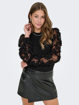 177911001 Black/Black mesh sleeves;6