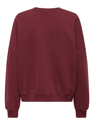 Bestseller / Damen-Sweat / ONLLINDA L/S BEAR O-NECK BOX CS SWT