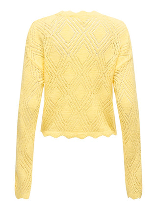 Bestseller / Damen-Strick / ONLPAMELA LS STRUCT PULLOVER CC KNT