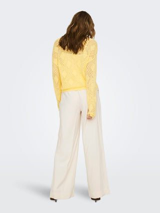 Bestseller / Damen-Strick / ONLPAMELA LS STRUCT PULLOVER CC KNT