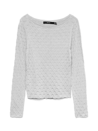 Bestseller / Damen-Strick / VMLULU LS BOATNECK PULLOVER