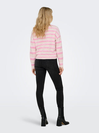 Bestseller / Damen-Strick / ONLJOHANNA LS O-NECK CC KNT
