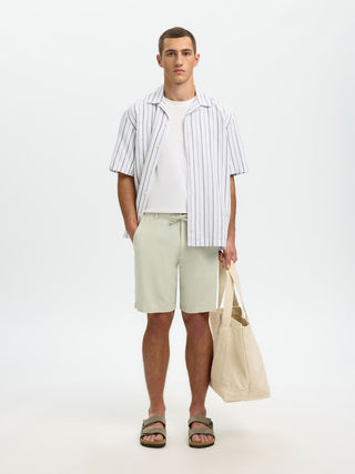 Bestseller / Herren-Shorts / SLMREGULAR-BRODY LINEN BLD SHORTS N