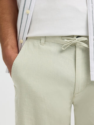 Bestseller / Herren-Shorts / SLMREGULAR-BRODY LINEN BLD SHORTS N