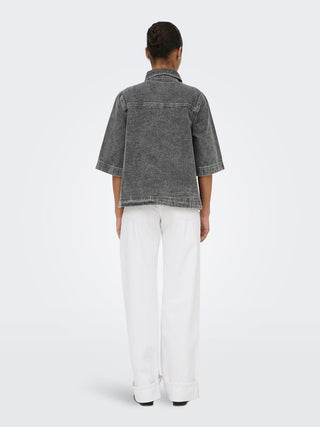 Bestseller / Damen-Shirt / ONLBELLE S/S SHIRT DNM GUA NOOS
