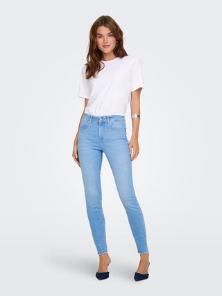 Bestseller / Damen-Jeans / ONLBLUSH MID SK ANK RW DNM REA130 N