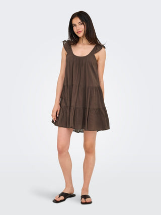 Bestseller / Damen-Kleid / ONLNABILA LIFE SS A-SHAPE DRESS WVN