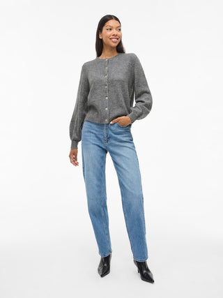 VILA GmbH / Damen-Strick / VIGLADYS O-NECK L/S KNIT CARDIGAN/T