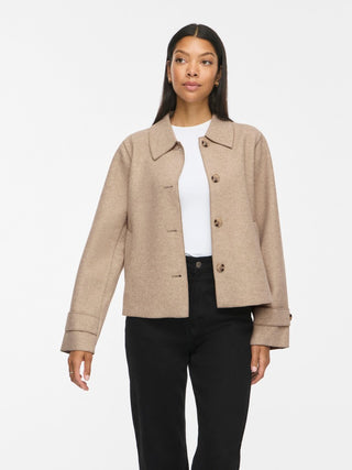 VILA GmbH / Damen-Jacke / VIJUICE L/S SHORT JACKET - NOOS