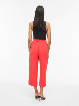 VILA GmbH / Damen-Hose / VIJOSA HW BELTED CULOTTE PANTS - NO
