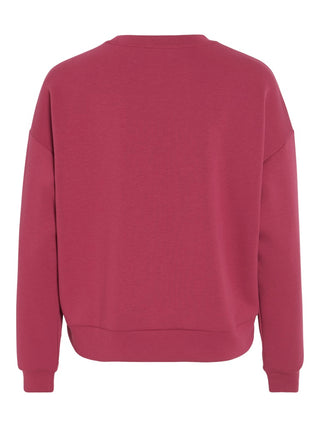 VILA GmbH / Damen-Sweat / VIREFLECT LOVE O-NECK L/S TOP