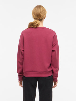 VILA GmbH / Damen-Sweat / VIREFLECT LOVE O-NECK L/S TOP