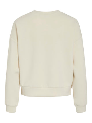 VILA GmbH / Damen-Sweat / VIREFLECT LOVE O-NECK L/S TOP