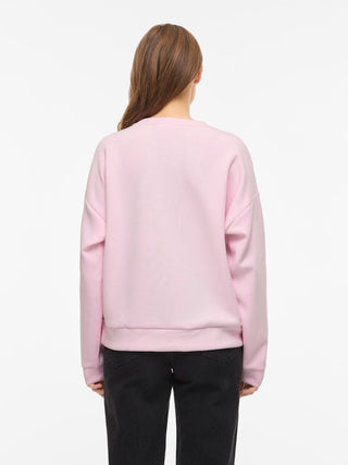 VILA GmbH / Damen-Sweat / VIREFLECT LOVE O-NECK L/S TOP