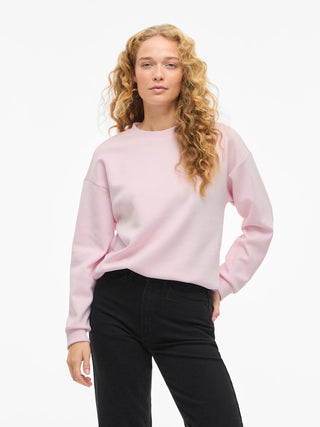 VILA GmbH / Damen-Sweat / VISANDY L/S SWEAT TOP - NOOS