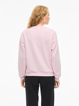 VILA GmbH / Damen-Sweat / VISANDY L/S SWEAT TOP - NOOS