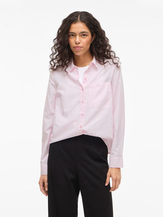 VILA GmbH / Damen-Bluse / VIDARMA L/S REGULAR SHIRT - NOOS