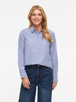 VILA GmbH / Damen-Bluse / VIDARMA L/S REGULAR SHIRT - NOOS