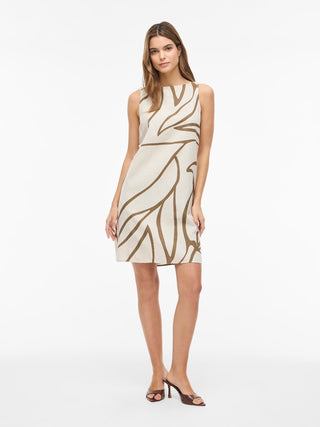 VILA GmbH / Damen-Kleid / VIPRISILLA PRI S/L BOATNECK DRESS/V