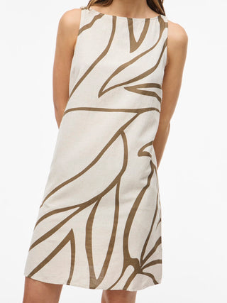 VILA GmbH / Damen-Kleid / VIPRISILLA PRI S/L BOATNECK DRESS/V