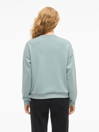 VILA GmbH / Damen-Sweat / VISANDY L/S SWEAT TOP - NOOS