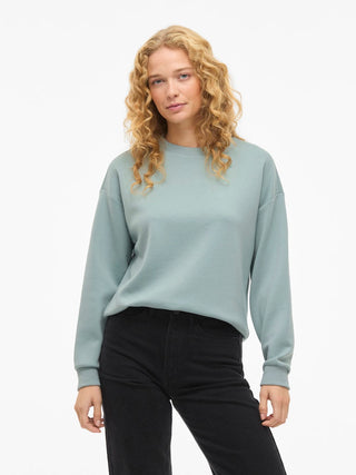 VILA GmbH / Damen-Sweat / VISANDY L/S SWEAT TOP - NOOS
