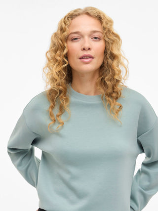 VILA GmbH / Damen-Sweat / VISANDY L/S SWEAT TOP - NOOS