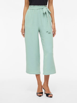 VILA GmbH / Damen-Hose / VIJOSA HW BELTED CULOTTE PANTS - NO