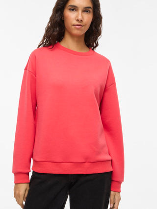 VILA GmbH / Damen-Sweat / VISANDY L/S SWEAT TOP - NOOS