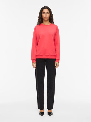 VILA GmbH / Damen-Sweat / VISANDY L/S SWEAT TOP - NOOS