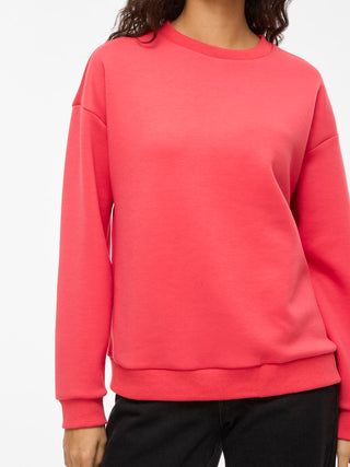 VILA GmbH / Damen-Sweat / VISANDY L/S SWEAT TOP - NOOS