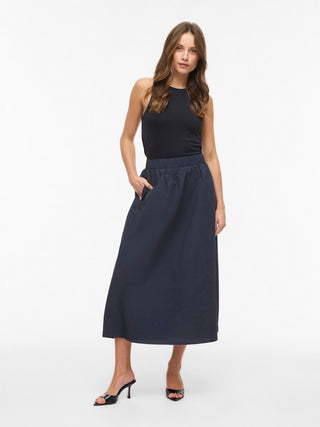 VILA GmbH / Damen-Rock / VISOPHIE HW ANKLE SKIRT - NOOS