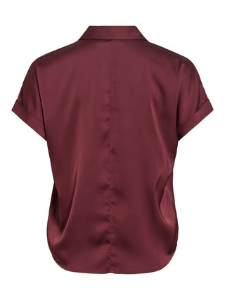 VILA GmbH / Damen-Bluse / VIENNA RAVENNA S/S TOP - NOOS