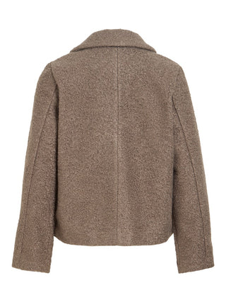 VILA GmbH / Damen-Jacke / VIRAZZI L/S BOUCLE JACKET/TES