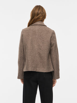 VILA GmbH / Damen-Jacke / VIRAZZI L/S BOUCLE JACKET/TES