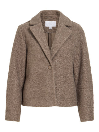 VILA GmbH / Damen-Jacke / VIRAZZI L/S BOUCLE JACKET/TES