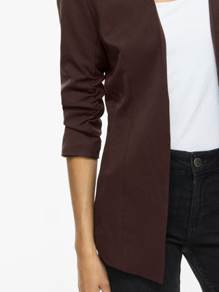 VILA GmbH / Damen-Blazer / VIHER NEW 3/4 BLAZER -NOOS