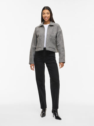VILA GmbH / Damen-Jacke / VIJADAS ZIPPER JACKET - NOOS
