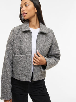 VILA GmbH / Damen-Jacke / VIJADAS ZIPPER JACKET - NOOS